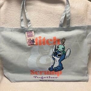 Primark Gray Stitch & Scrump Tote Bag